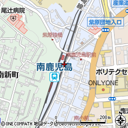 南鹿児島駅前駅周辺の地図