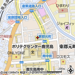 トヨタカローラ鹿児島本店周辺の地図
