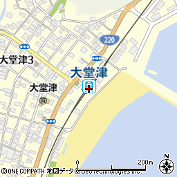大堂津駅周辺の地図