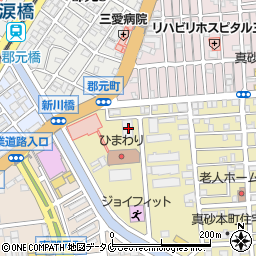 バジェットレンタカー鹿児島県庁前店周辺の地図