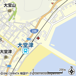 大堂津漁民住宅周辺の地図
