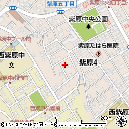 コーポ坂元周辺の地図