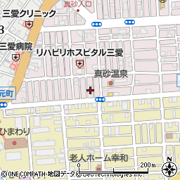 ＯＭＥＧＡＳＴＡＧＥ真砂周辺の地図