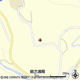 鹿児島県志布志市志布志町田之浦2100-2周辺の地図