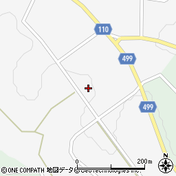 鹿児島県志布志市松山町泰野3161周辺の地図