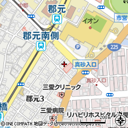 川畑隼夫眼科医院周辺の地図