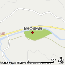 山神の郷公園周辺の地図