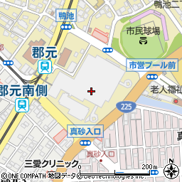 鹿児島県鹿児島市鴨池2丁目26周辺の地図