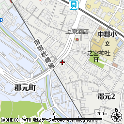 濱元生花店周辺の地図