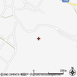 鹿児島県志布志市松山町泰野3158周辺の地図