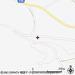 鹿児島県志布志市松山町泰野3349周辺の地図