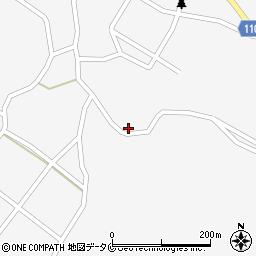 鹿児島県志布志市松山町泰野3441周辺の地図