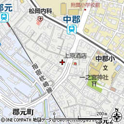 鹿児島県鹿児島市郡元1丁目16-30周辺の地図