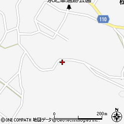 鹿児島県志布志市松山町泰野3152周辺の地図