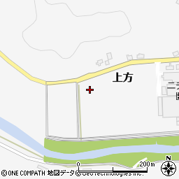 宮崎県日南市上方周辺の地図