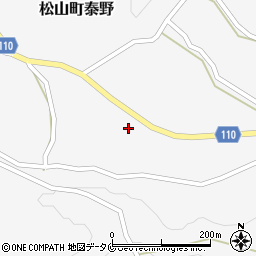 鹿児島県志布志市松山町泰野3337周辺の地図