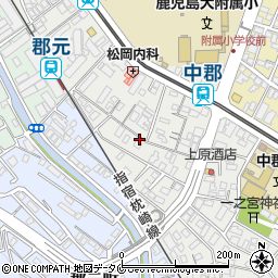 鹿児島県鹿児島市郡元1丁目16-7周辺の地図