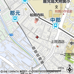 鹿児島県鹿児島市郡元1丁目16-6周辺の地図