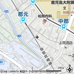 鹿児島県鹿児島市郡元1丁目16-47周辺の地図