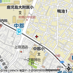 木元酒店周辺の地図
