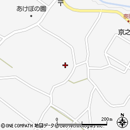 鹿児島県志布志市松山町泰野3458-2周辺の地図