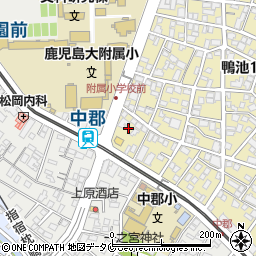 東洋羽毛九州販売株式会社鹿児島営業所周辺の地図