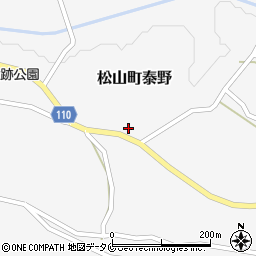 鹿児島県志布志市松山町泰野2619周辺の地図