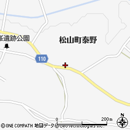 鹿児島県志布志市松山町泰野2618周辺の地図