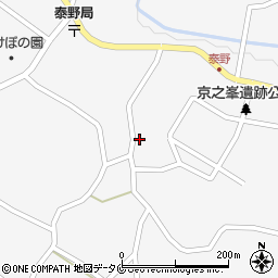 鹿児島県志布志市松山町泰野3432周辺の地図