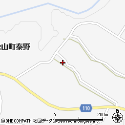 鹿児島県志布志市松山町泰野2647周辺の地図