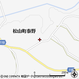 鹿児島県志布志市松山町泰野2596周辺の地図