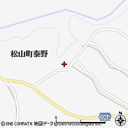 鹿児島県志布志市松山町泰野2653周辺の地図