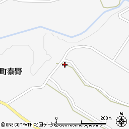 鹿児島県志布志市松山町泰野2667周辺の地図