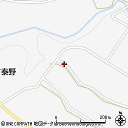 鹿児島県志布志市松山町泰野2662周辺の地図