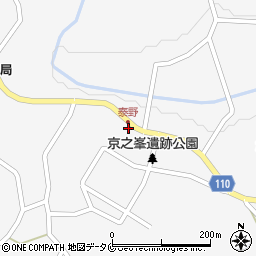 鹿児島県志布志市松山町泰野3265周辺の地図