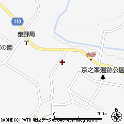 鹿児島県志布志市松山町泰野3424周辺の地図