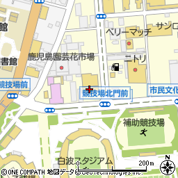 南九州マツダ与次郎店周辺の地図