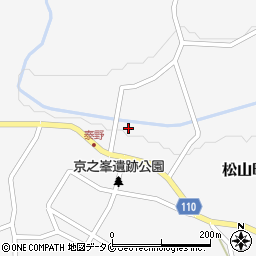 鹿児島県志布志市松山町泰野785周辺の地図