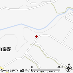 鹿児島県志布志市松山町泰野2670周辺の地図