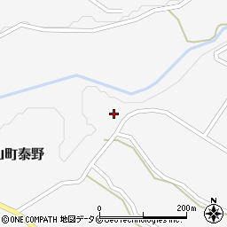 鹿児島県志布志市松山町泰野2670-1周辺の地図