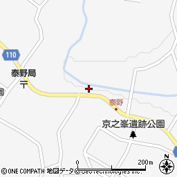 鹿児島県志布志市松山町泰野770周辺の地図