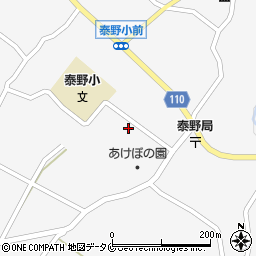 鹿児島県志布志市松山町泰野3720周辺の地図