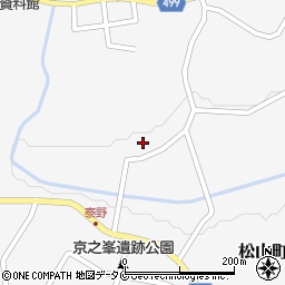 鹿児島県志布志市松山町泰野742周辺の地図