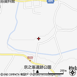 鹿児島県志布志市松山町泰野747-1周辺の地図