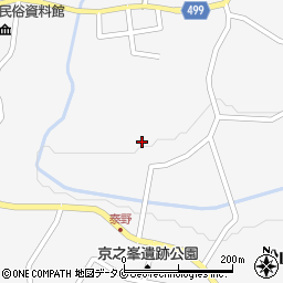 鹿児島県志布志市松山町泰野747周辺の地図