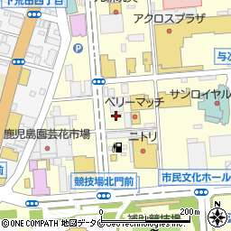 玉陶山薩摩焼窯元与次郎本店周辺の地図