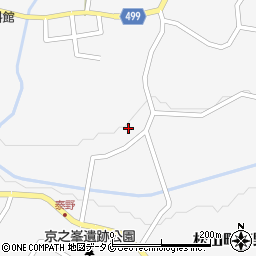 鹿児島県志布志市松山町泰野737周辺の地図