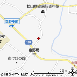 鹿児島県志布志市松山町泰野510周辺の地図