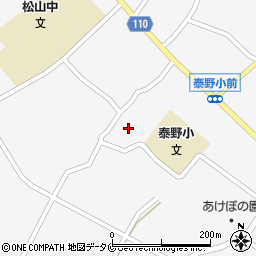 鹿児島県志布志市松山町泰野3750周辺の地図