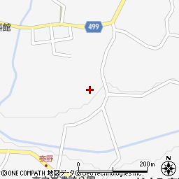 鹿児島県志布志市松山町泰野736周辺の地図